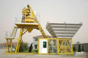 Module type mobile concrete mixing plant series MCP