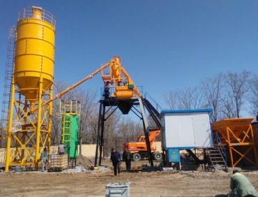 Concrete mixing plant series SCP