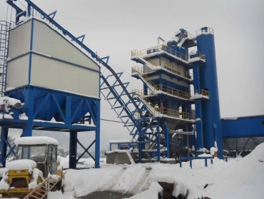 Asphalt Batch Mixing Plant Tower with Side Bins type BMP