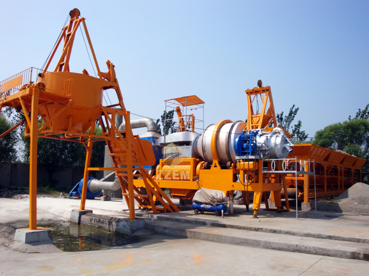 Compact Asphalt batch Mix Plant QAP